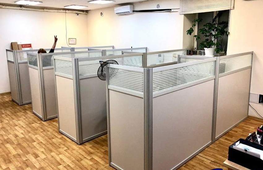 Глухая алюминиевая перегородка GFTD511 Глухая алюминиевая перегородка GFTD511
